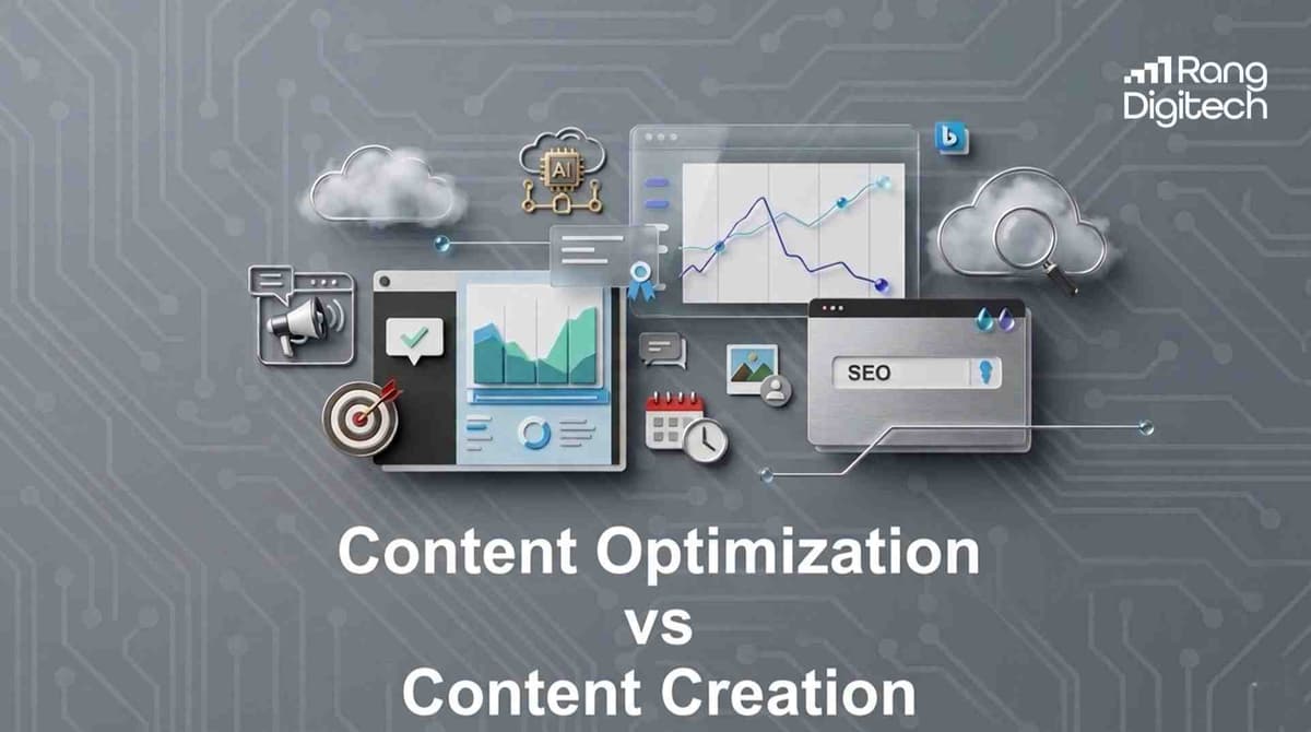 Content Optimization vs Content Creation in SEO